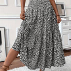 Elena Ditsy Floral Skirt