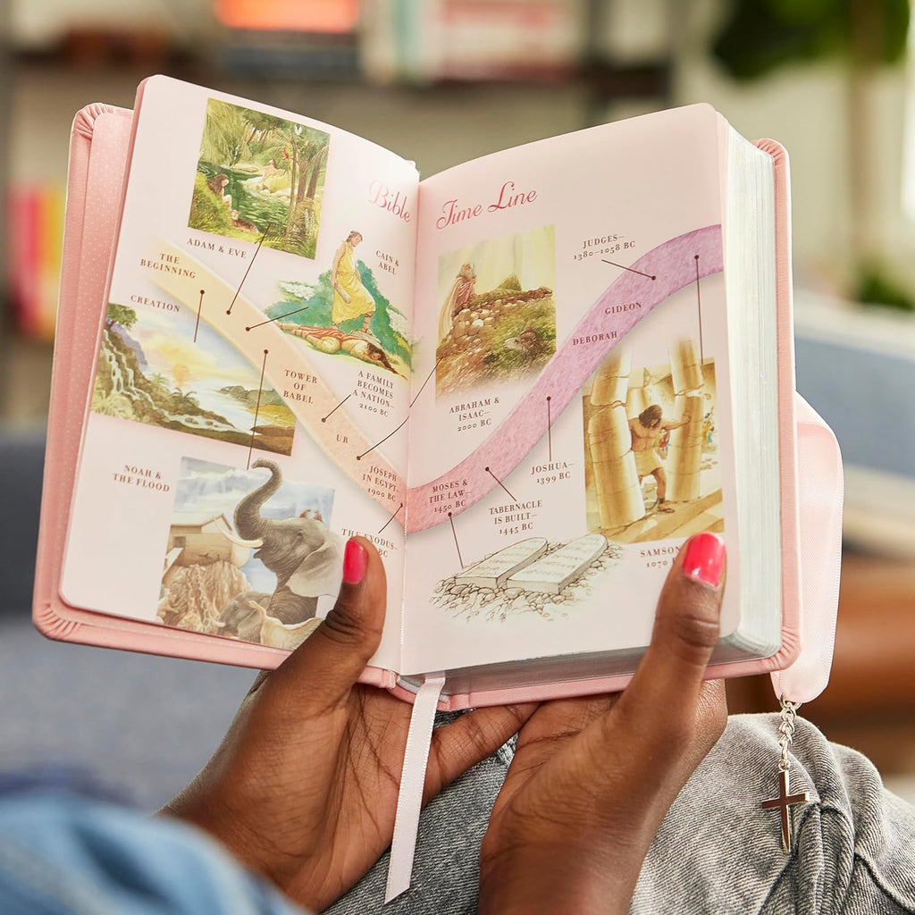 Bible NKJV Simply Charming Pink Hardback – Gift Edition