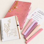 Personalized KJV Bible - Pink Floral Luxury Edition with Bible Tabs