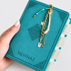Personalized ESV Bible with Tabs and Gold Initial Charm